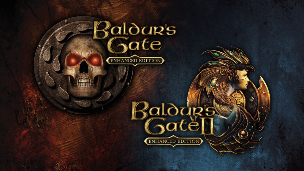 Capa de Baldur's Gate 1 and 2 Enhanced