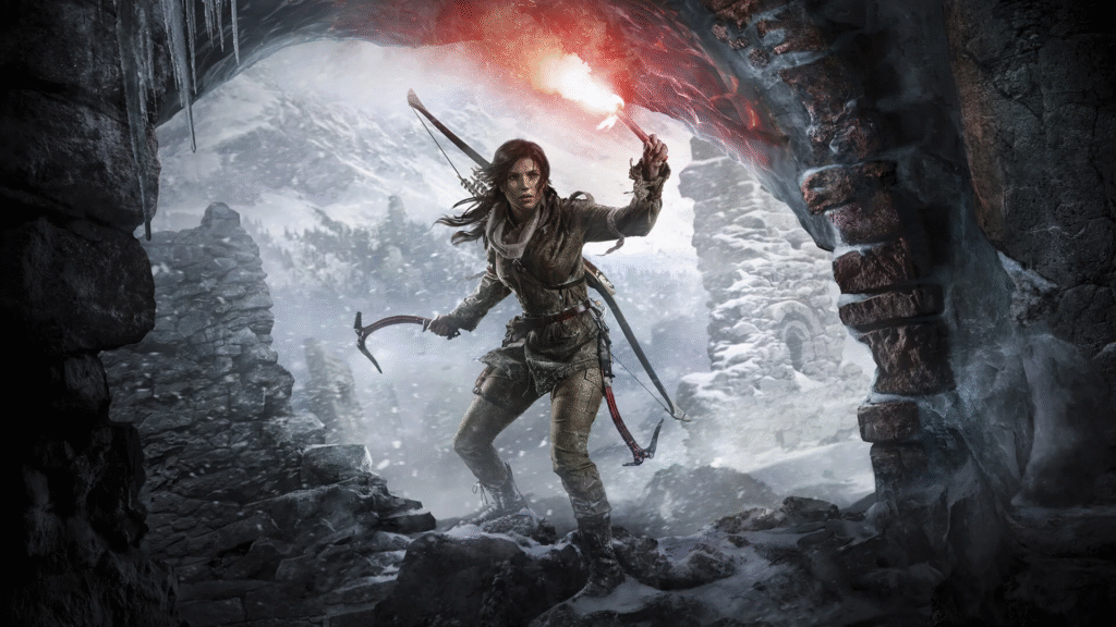 Capa de Rise of the Tomb Raider