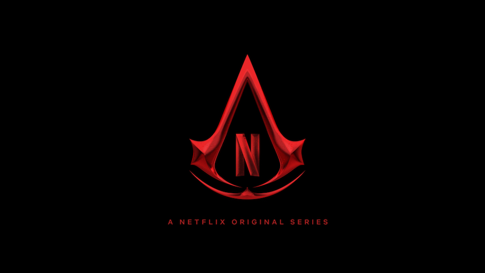 Logo promocional de Assassin's Creed da Netflix