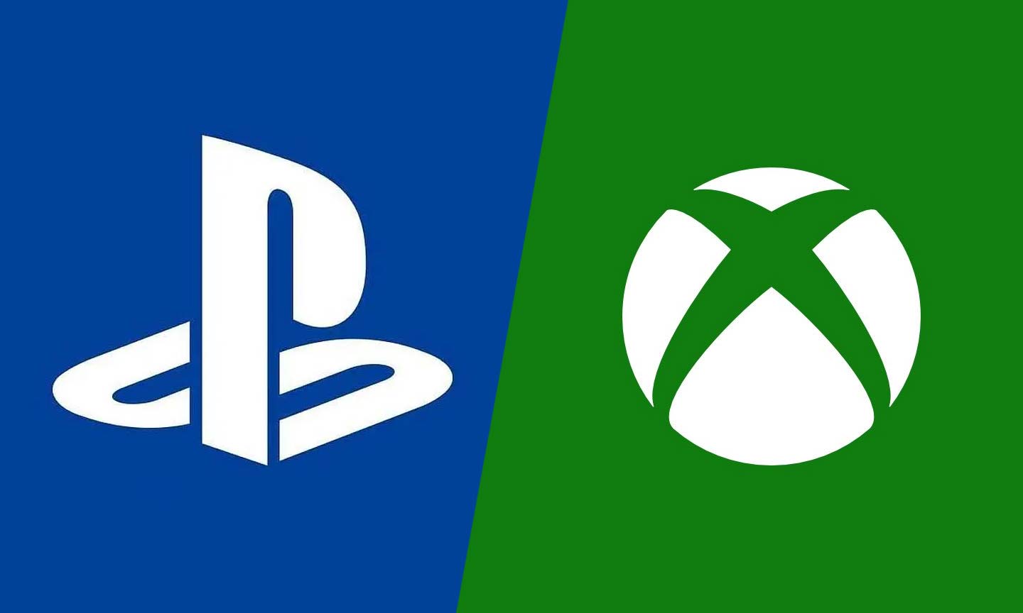 Logo de PlayStation e Xbox