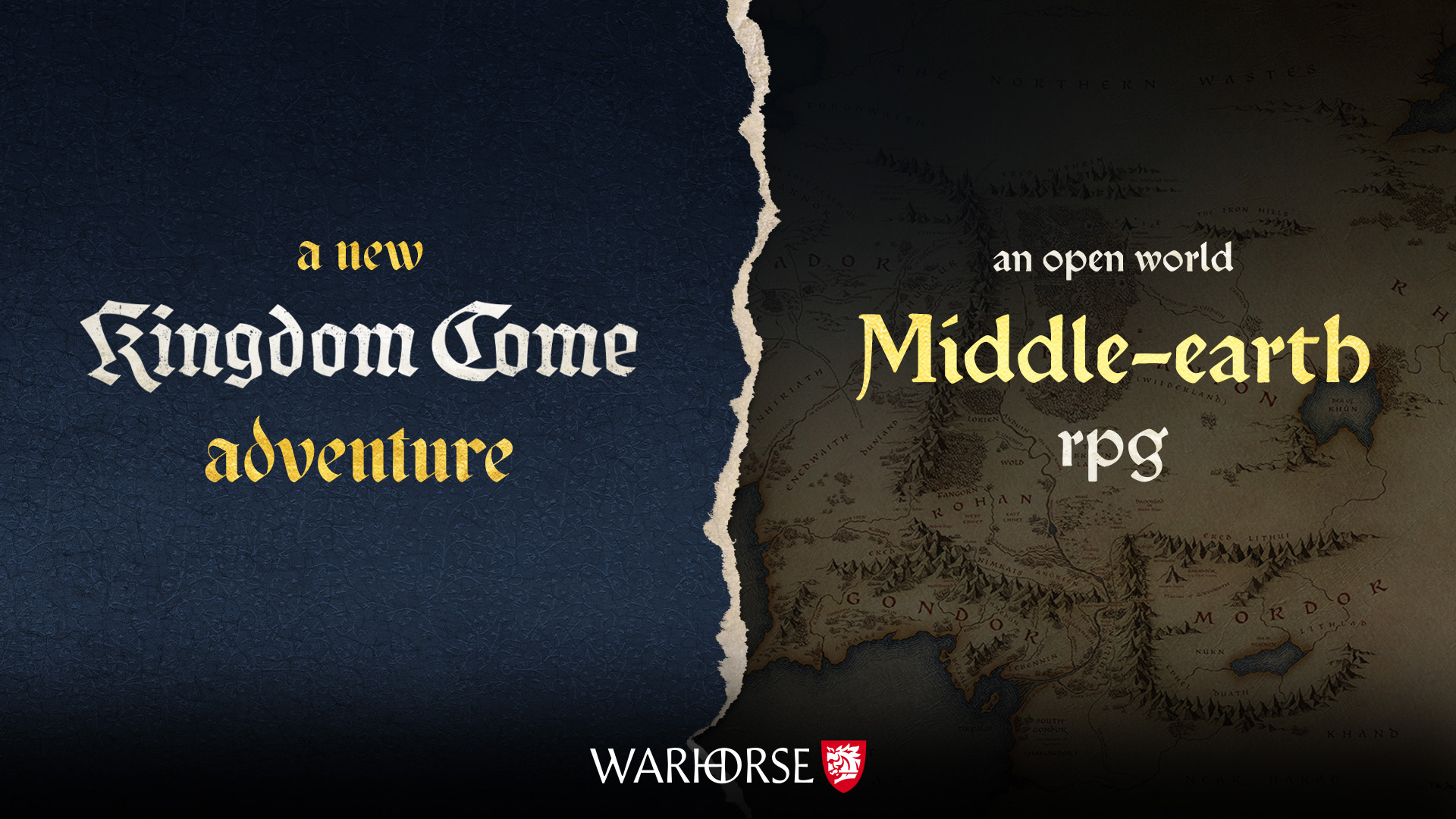 Warhorse anuncia novo Kingdom Come e jogo ambientado no universo de Senhor dos Anéis