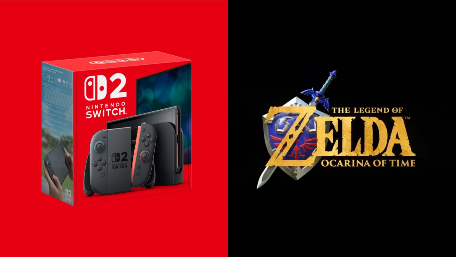 Imagem Switch 2 e Zelda