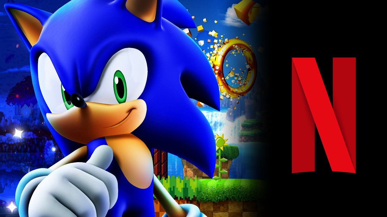 Imagem de Sonic, personagem da Sega e Netflix