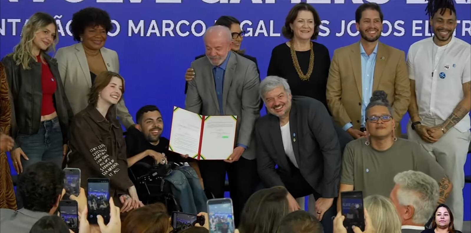 Presidente Lula assina o Marco Legal dos Jogos Eletrônicos