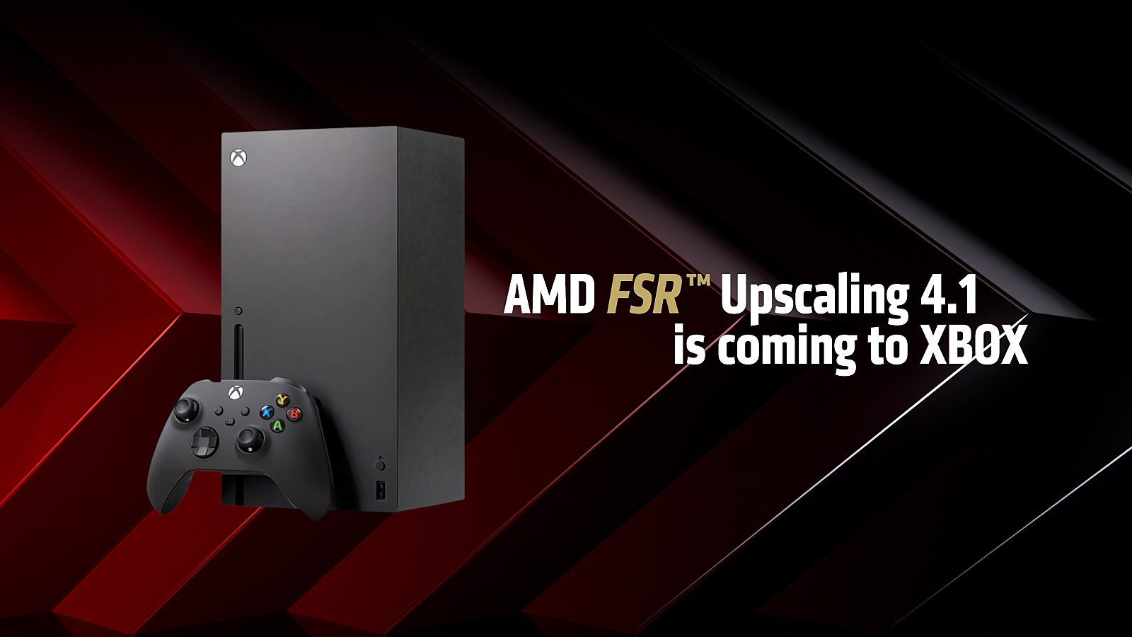 Imagem AMD FSR 4.1 XBOX
